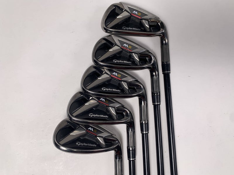 TaylorMade M2 Iron Set 7-PW+SW REAX 65g Regular Graphite Mens RH