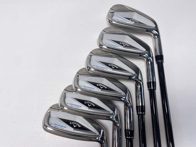 Callaway Paradym Ai Smoke Max Fast Iron Set 7-PW+GW+SW Tensei Blue SR RH