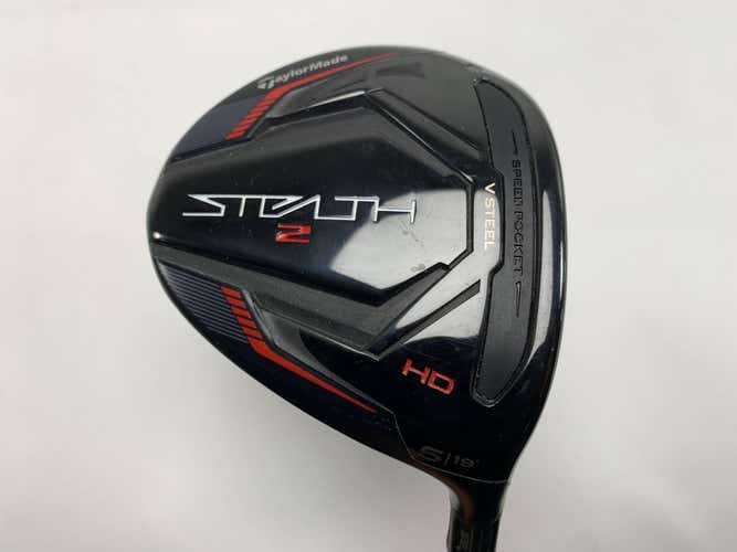 TaylorMade Stealth 2 HD 5 Fairway Wood 19* Fujikura Speeder NX Red 50g Senior RH