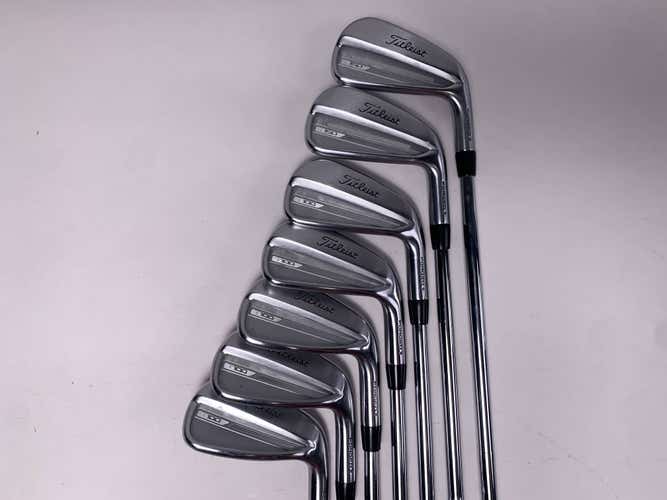Titleist T100 2023 Iron Set 4-PW True Temper AMT Tour White X100 Extra Stiff RH