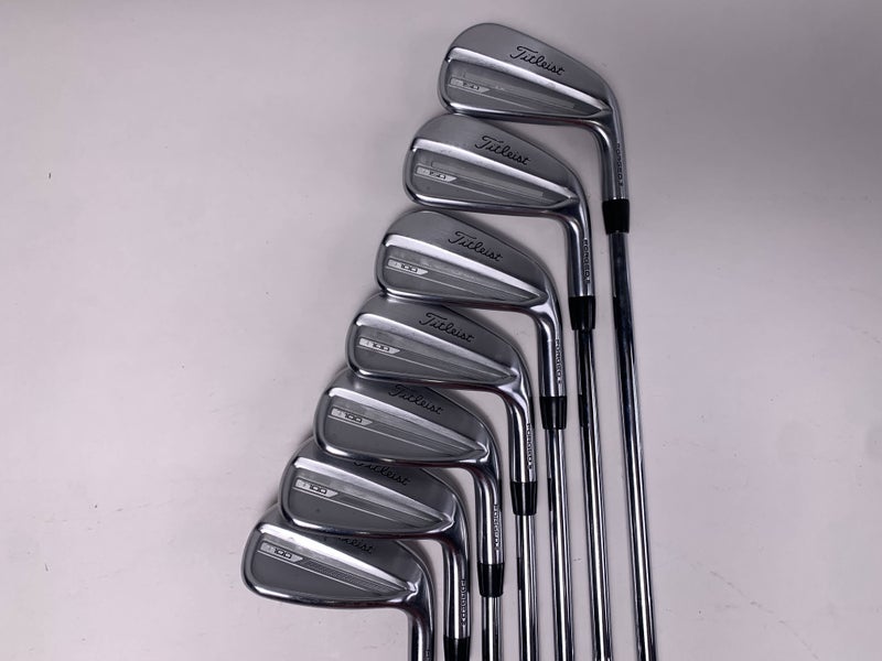 Titleist T100 2023 Iron Set 4-PW True Temper AMT Tour White X100 Extra Stiff RH