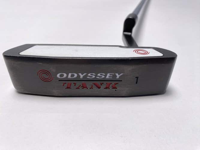 Odyssey Tank 1 Putter 38" Mens RH _ NEW LONG GRIP