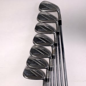 TaylorMade Stealth Iron Set 5-PW+GW Project X Rifle Precision 5.5 Mens RH