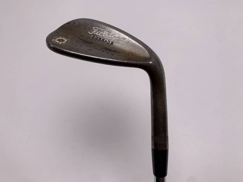 Titleist Vokey Spin Milled Raw Lob Wedge LW 58* DG S400 Stiff Steel Mens RH