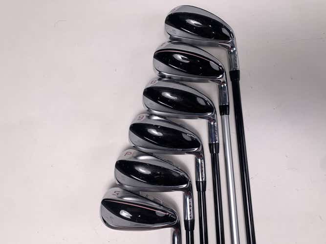 Cobra T-Rail Iron Set 6-PW+SW UltraLite 45g Ladies Graphite Womens RH