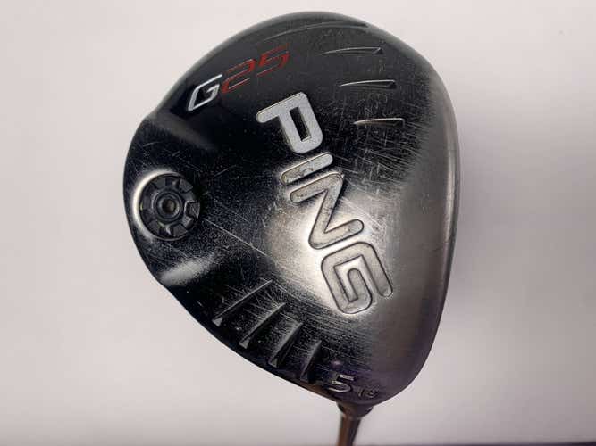Ping G25 5 Fairway Wood 18* TFC 189 Soft Regular Senior RH Midsize Grip