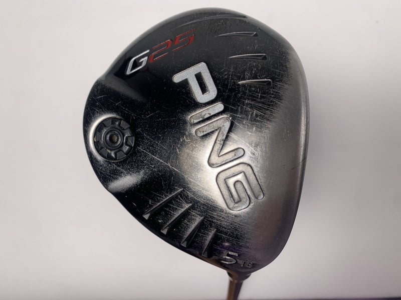 Ping G25 5 Fairway Wood 18* TFC 189 Soft Regular Senior RH Midsize Grip