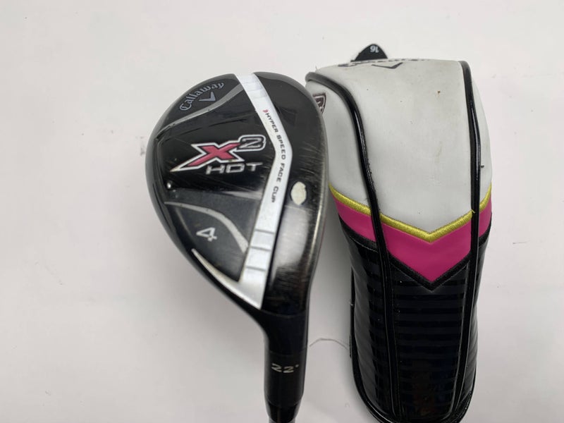 Callaway X2 Hot 4 Hybrid 22* Ladies Graphite Womens RH HC