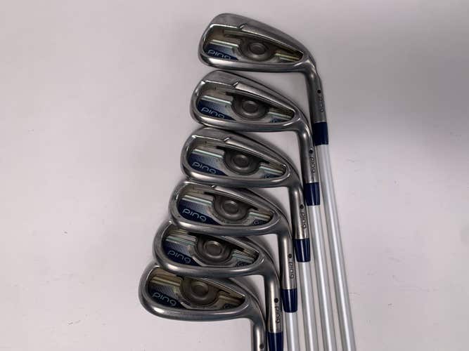 Ping G LE Iron Set 7-PW+GW+SW Black Dot ULT230 Ladies Graphite Womens RH