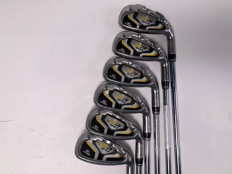 Cobra S3 Max Iron Set 5-PW S3 Max Regular Steel Mens RH Oversize Grips