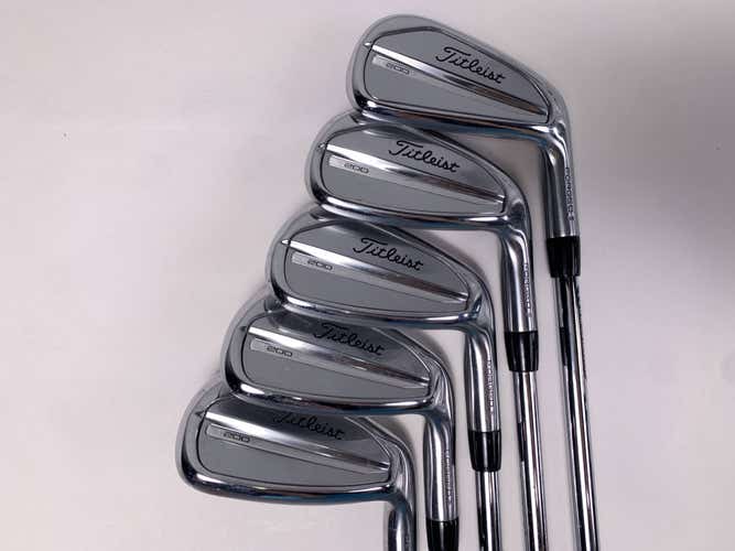 Titleist T200 2023 Iron Set 7-PW+GW NS Pro 880 AMC Stiff Steel Mens RH