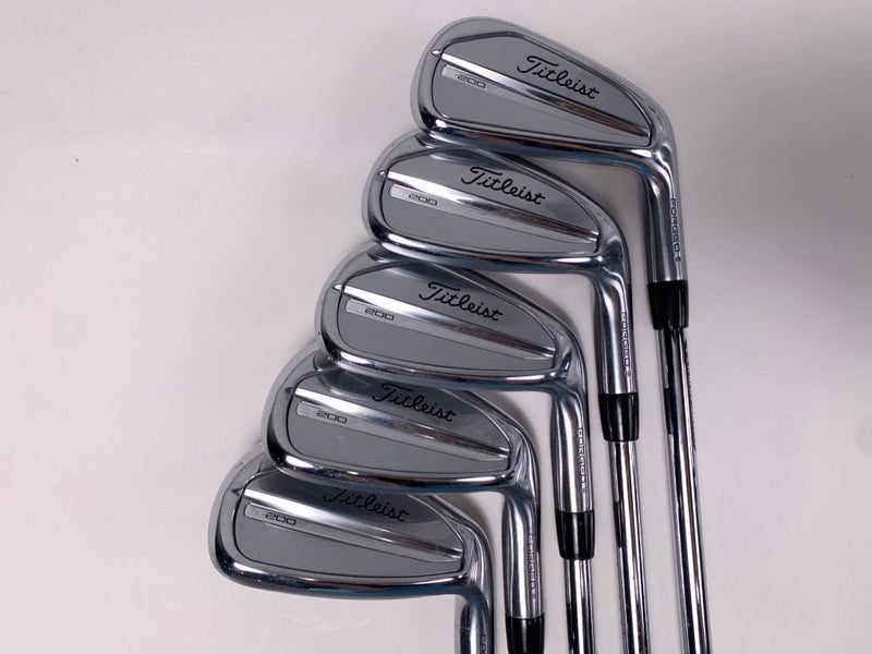 Titleist T200 2023 Iron Set 7-PW+GW NS Pro 880 AMC Stiff Steel Mens RH