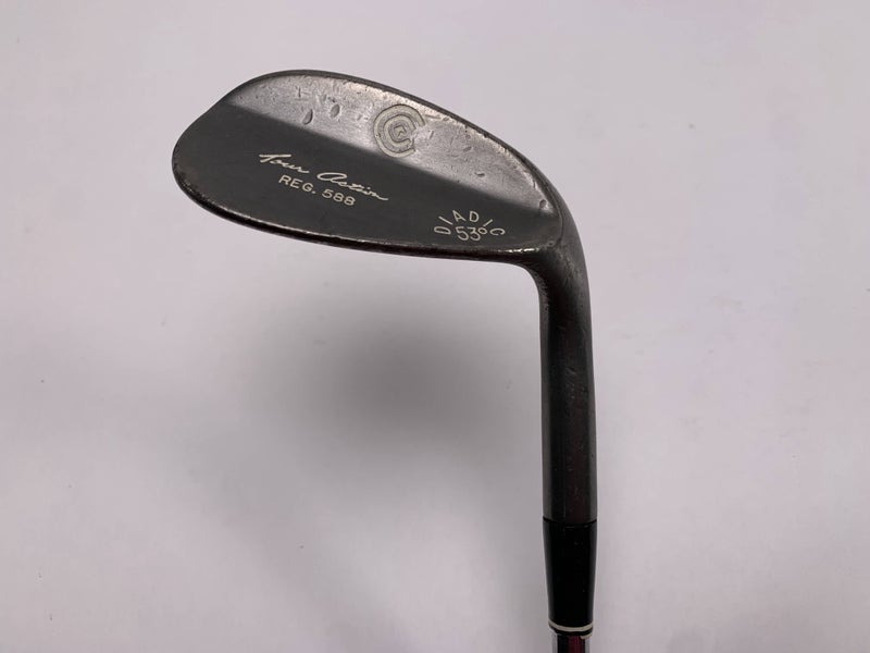 Cleveland 588 Black Melonite Sand Wedge SW 53* DG Wedge Steel Mens RH