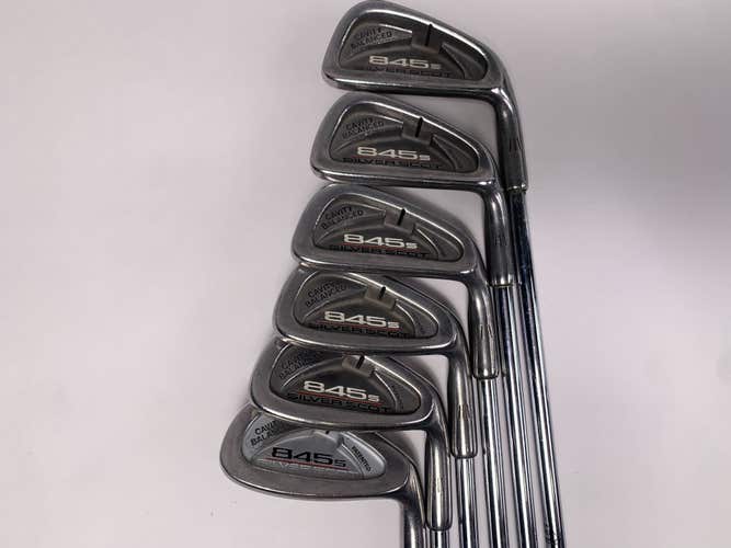 Tommy Armour 845 S Silver Scot Iron Set 5-PW Tour Step Stiff Steel Mens RH