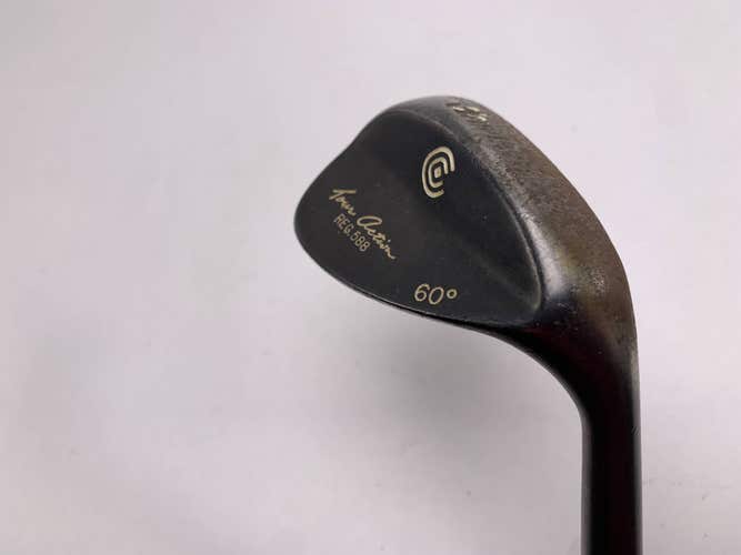 Cleveland 588 Black Melonite Raw Lob Wedge LW 60* DG Wedge Steel Mens RH