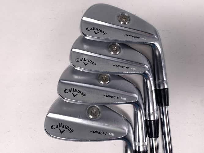 Callaway Apex MB 21 Iron Set 7-PW Project X Precision Rifle 6.0 Stiff  RH