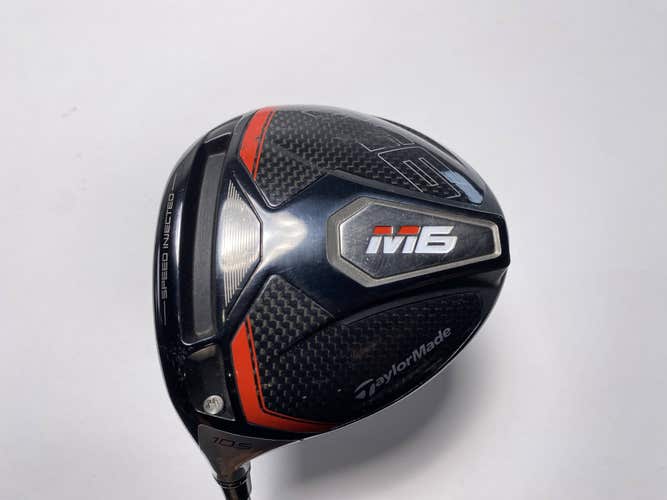 TaylorMade M6 Driver 10.5* Fujikura Atmos 5R Red Regular Graphite Mens LH