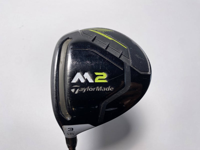 TaylorMade M2 2019 3 Fairway Wood 15* M2 REAX 65g Stiff Graphite Mens LH