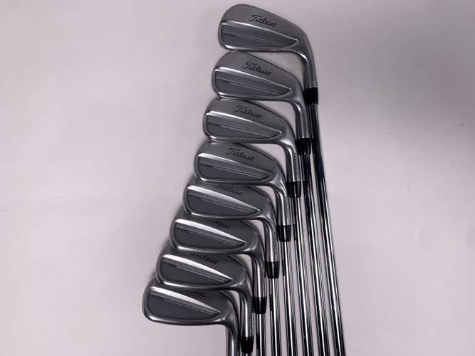 Titleist 2025 T100 Iron Set 4-PW+GW Rifle Precision 6.0 Stiff Steel RH +1'' NEW