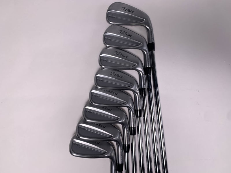 Titleist 2025 T100 Iron Set 4-PW+GW Rifle Precision 6.0 Stiff Steel RH +1'' NEW