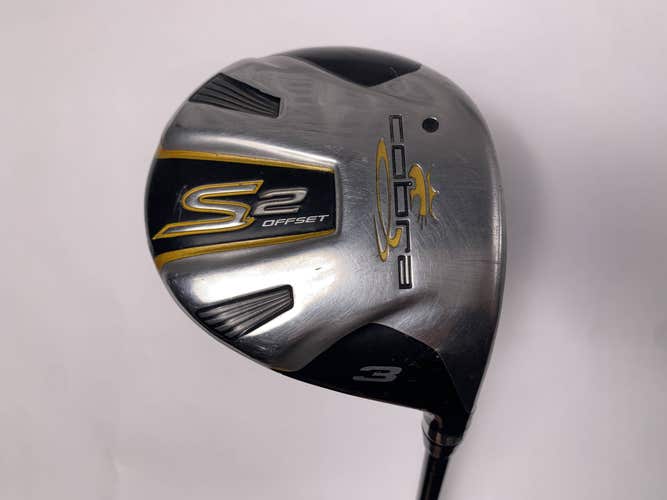 Cobra S2 OS 3 Fairway Wood 15* Fujikura Fit On Max 65g Regular Graphite Mens RH