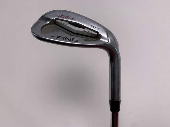 Ping Tour-S Chrome Sand Wedge SW 56* 12 Bounce Black Dot AWT Wedge Steel Mens RH