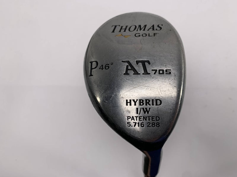 Thomas Golf AT 705 Pitching Wedge PW 46* Senior Graphite Mens RH Midsize Grip