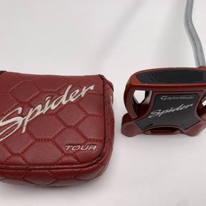 TaylorMade Spider Tour Red Double Bend Putter 35" Mens RH HC