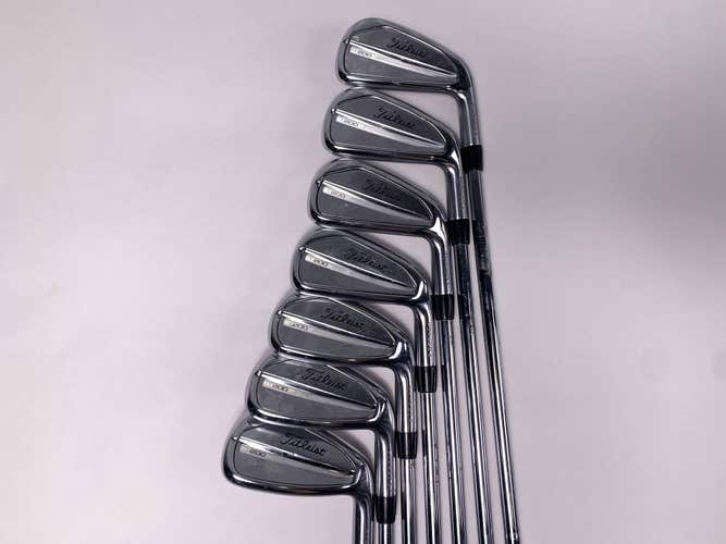 Titleist T200 2023 Iron Set 4-PW True Temper AMT S300 Black Stiff Steel Mens RH