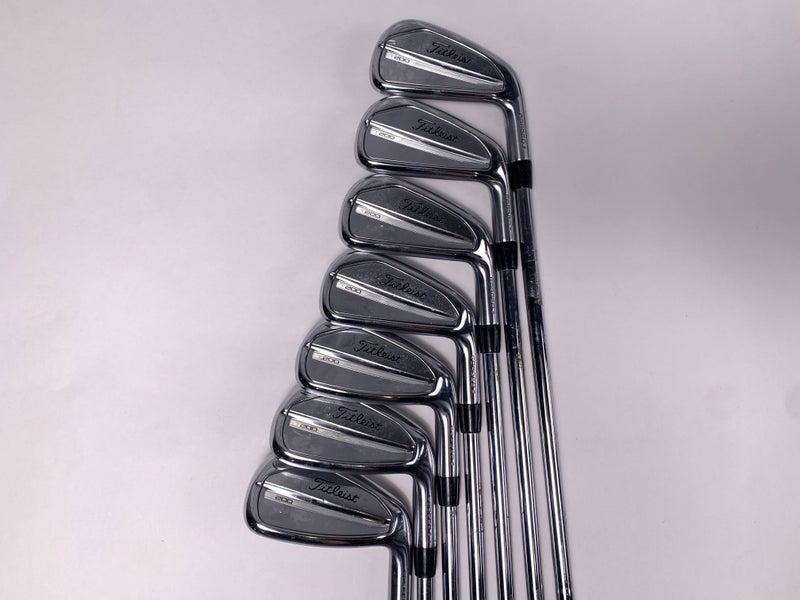 Titleist T200 2023 Iron Set 4-PW True Temper AMT S300 Black Stiff Steel Mens RH