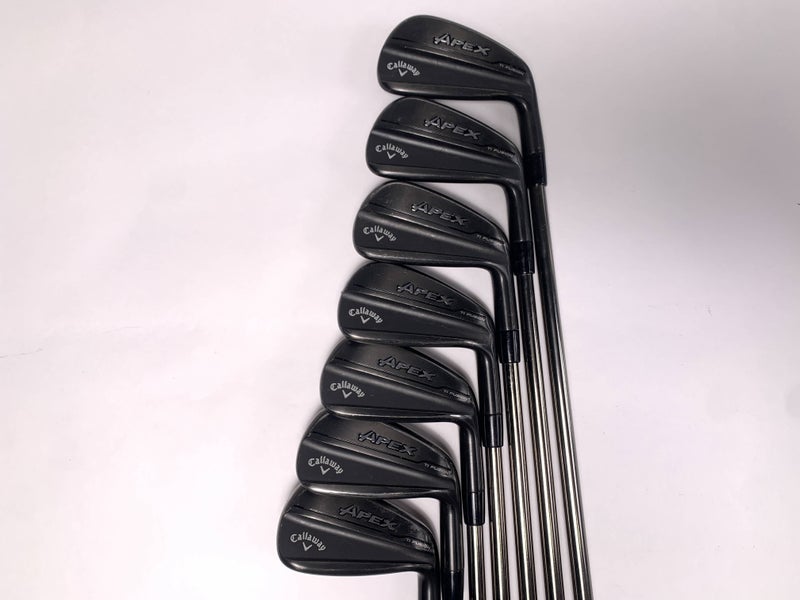 Callaway Apex TI Fusion Iron Set 4-PW UST Mamiya Recoil 110 F4 Stiff RH