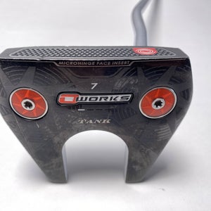 Odyssey O-Works Tank 7 Putter 37" Mens RH - NEW LONG GRIP