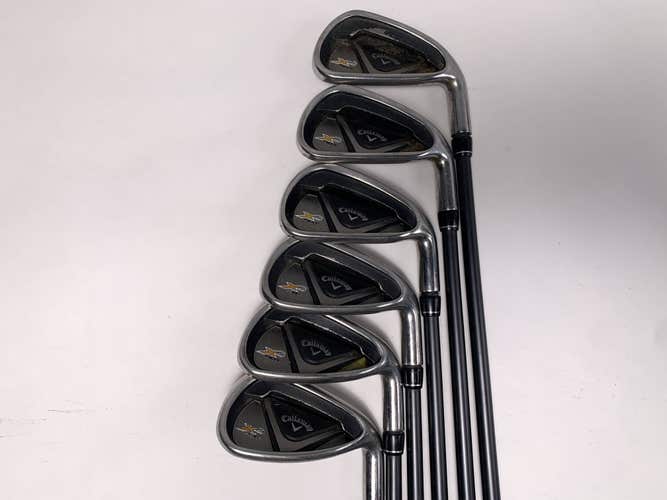 Callaway X2 Hot Iron Set 5-PW X2 Hot 60g Regular Graphite Mens RH
