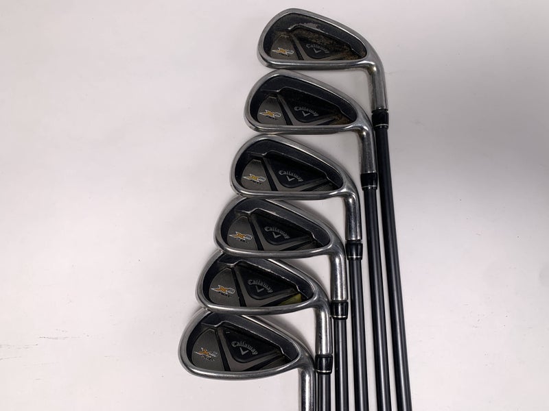 Callaway X2 Hot Iron Set 5-PW X2 Hot 60g Regular Graphite Mens RH