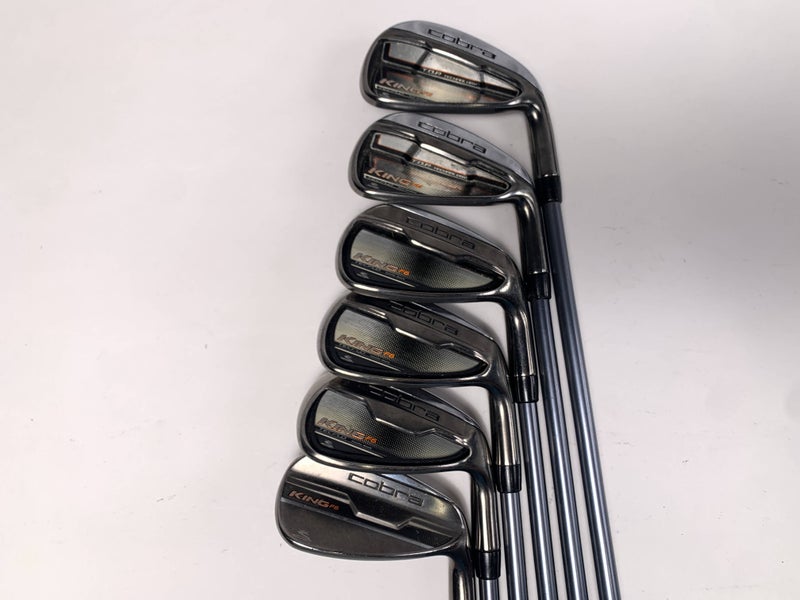 Cobra KING F6 Iron Set 6-PW+GW Matrix Ozik Red Tie Q4 60g Regular RH