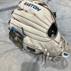 White Easton Ghost NX RH Softball Glove 12.75" (New)