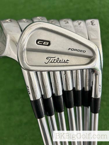 Titleist 710 CB Forged Iron Set 3-P / Dynamic Gold 120 Stiff
