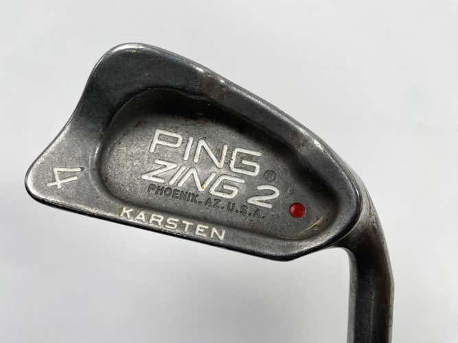 Ping Zing 2 Single 4 Iron Red Dot 1* Flat Karsten JZ Stiff RH Midsize Grip