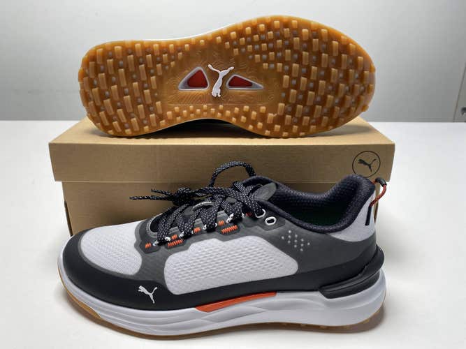 Puma Ignite Elevate X Spikeless Waterproof Golf Shoes White Mens SZ 9(310221 01)
