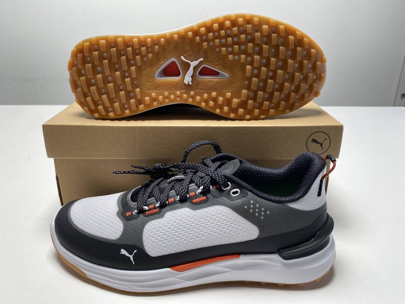 Puma Ignite Elevate X Spikeless Waterproof Golf Shoes White Mens SZ 9(310221 01)