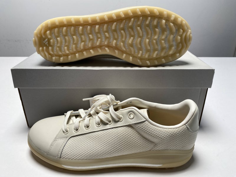 Adidas Go-To Spikeless 1 Waterproof Golf Shoes White Men's SZ 10 (GV6903)