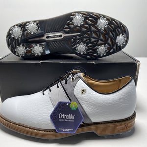 Footjoy Premiere Series Waterproof Golf Shoes White Men's SZ 9 (54533)