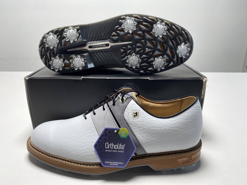 Footjoy Premiere Series Waterproof Golf Shoes White Men's SZ 9 (54533)