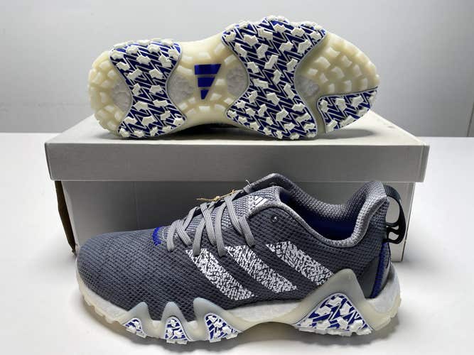 Adidas Spikeless CodeChaos 22 Waterproof Golf Shoes Gray Men's SZ 9 (IF2359)