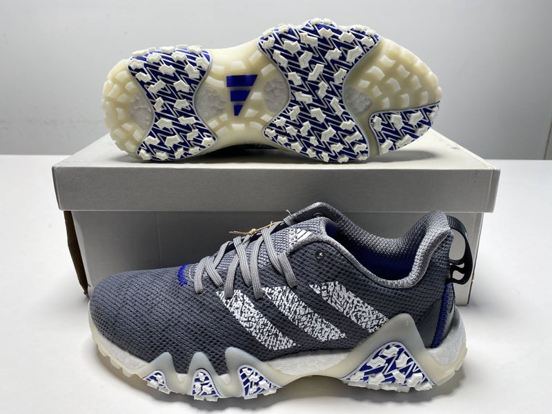 Adidas Spikeless CodeChaos 22 Waterproof Golf Shoes Gray Men's SZ 9 (IF2359)