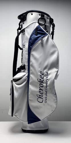 Titleist Players 4 Stand Bag White 4-Way Divide Single Strap Golf Bag