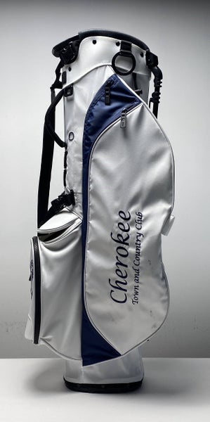 Titleist Players 4 Stand Bag White 4-Way Divide Single Strap Golf Bag