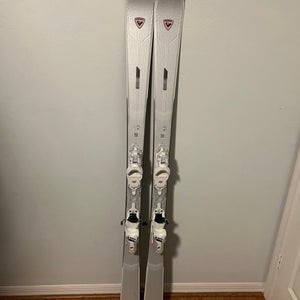 2024 Rossignol Nova 2 Women’s Skis 160cm 75mm Waist With Look Bindings (Used)