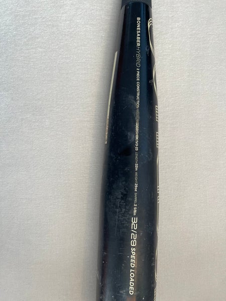 2023 Warstic Bonesaber Hybrid BBCOR Certified Bat (-3) 29 oz 32" (Used)
