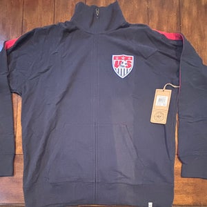 USA Soccer 47 Brand Men’s Navy Blue Full-Zip Jacket Size XL